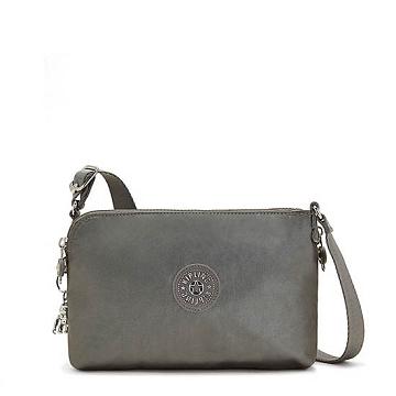 Kipling Boyd Metallic Crossbody Taske Greyl | DK 1094CT